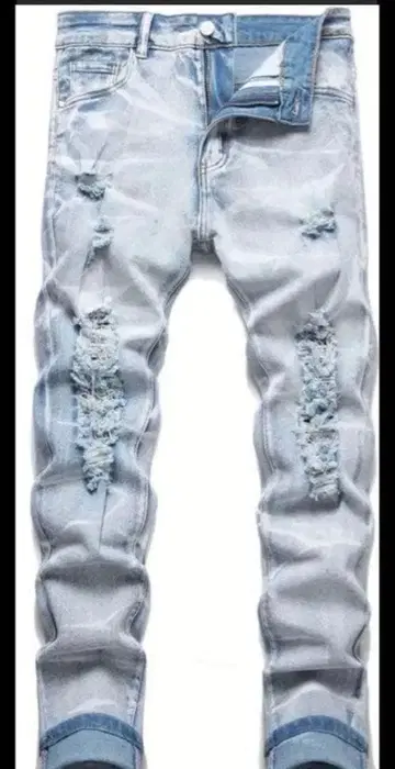 테이크오프 슬림 핏 청바지