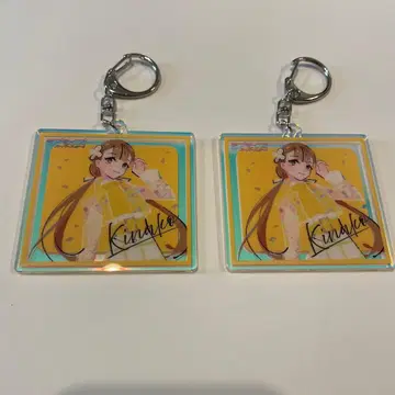 사쿠라코지 키나코 오로라 아크릴 키링