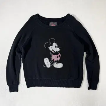 Ron Herman vintage x Disney 맨투맨 블랙