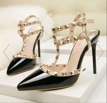 Eloshman 샌들 펌프스 하이힐 여성용