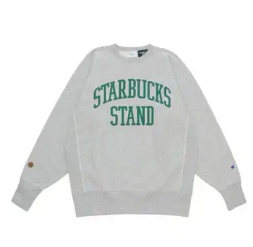 스타벅스 BEAMS Champion 리버스 위브