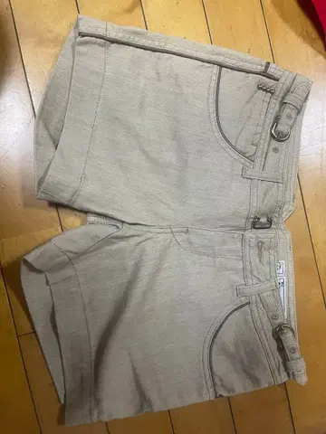 We Are Replay 구제 의류 베이지 숏팬츠