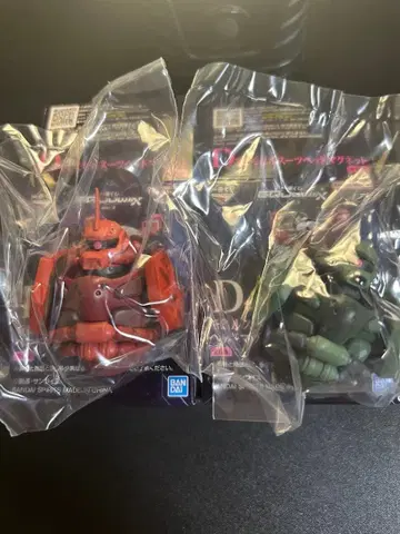 제일복권 GQuuuuuuX (지크 액스) 모빌슈트 마그넷 자쿠 세트