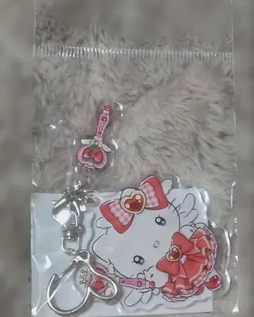 산리오 두근두근 전사 2단 아크릴 키링 헬로키티