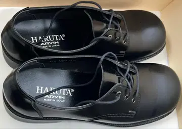 HARUTA 오데코 레이스업 슈즈 25.5cm 블랙