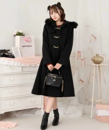 인조 모피 더플 코트 [ ZOZOTOWN 한정판 아이템 ]