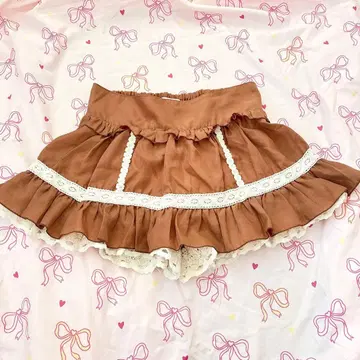 레어 00s y2k LIZ LISA 치마바지 큐롯 페어리 그런지