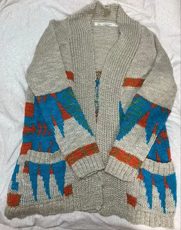 Zara 카우친 니트 가디건