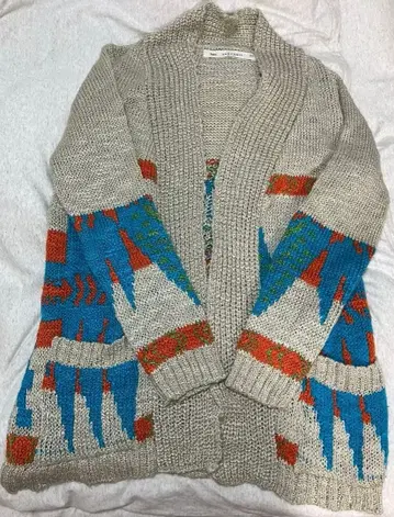 Zara 카우친 니트 가디건