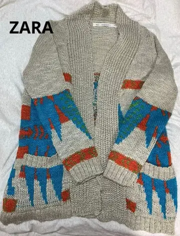 Zara 카우친 니트 가디건