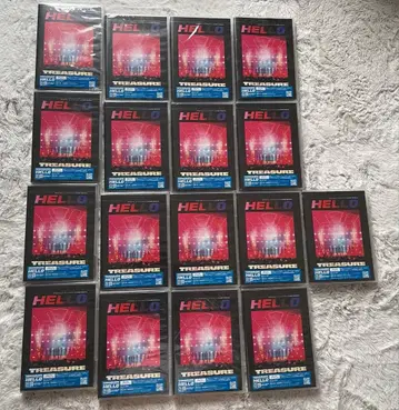 TREASURE HELLO DVD 세트 16매