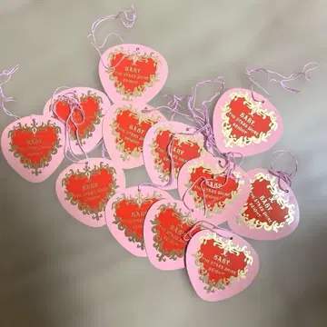 Baby 잡화 택 12개