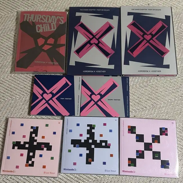 투바투 개봉 앨범 싸게 팔나요