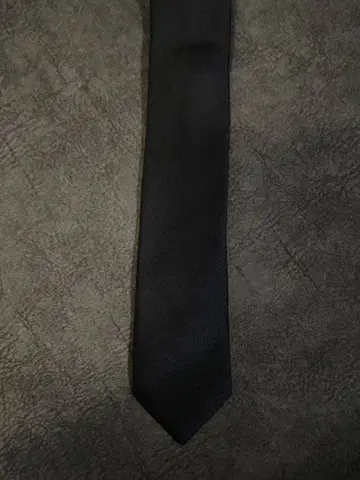 JIL SANDER 블랙 실크 넥타이