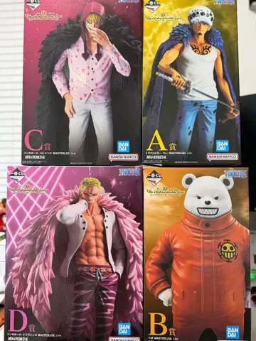 [ 새상품급 ] 제일복권 원피스 피규어 4체 세트