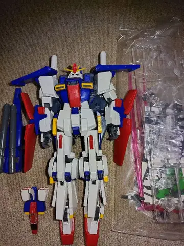 건담 프라모델 MS 마스터 그레이드 1/100 ZZ 건담 더블 제타