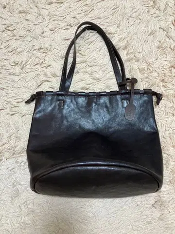 오르간 토트백 천연 가죽 한 번만 사용