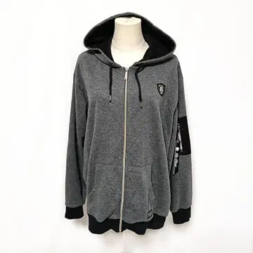 [ 5L ] Re:Roen 로엔 풀 집업 후드티 스컬 와펜 빅 사이즈