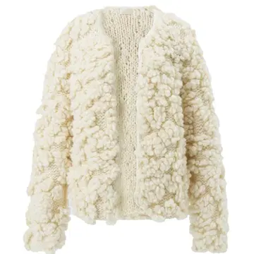 Cygne 마쉬멜로우 니트 가디건 Teddy