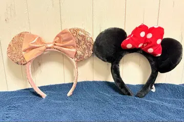 미니 마우스 머리띠 2개 세트