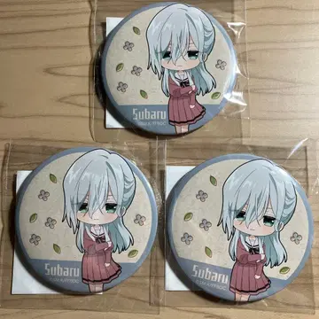 호시나 스바루 제비뽑기당 캔뱃지 미니 캐릭터