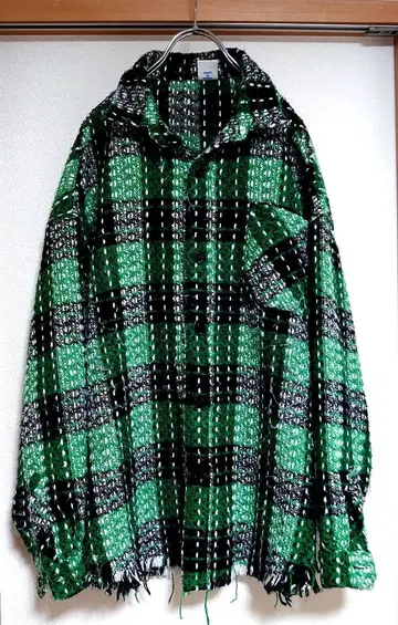 NEW WAVE STREET CULTURE 체크 셔츠