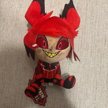 라운드원 한정판 해즈빈 호텔에 오신 것을 환영합니다 봉제 인형 알래스터