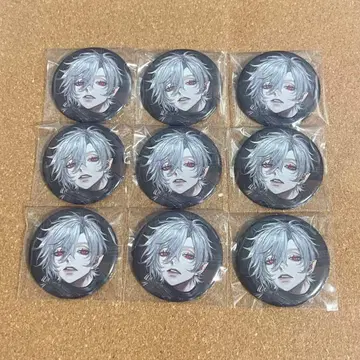 니지산지 쿠츠하 랜덤 캔뱃지 9개