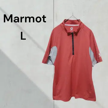 마모트 하프 지퍼 T셔츠 흡한속건 아웃도어 기능성 소재