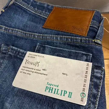 YANUK 필립 2 테이퍼드 29 미사용 새상품