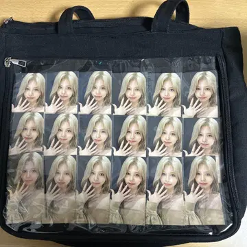 K-POP 아이돌 사진 카드 수납 토트백