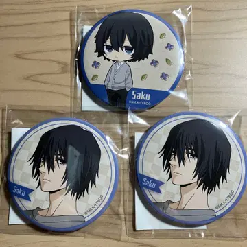 향기로운 꽃은 늠름하게 피어 여름사와 사쿠 제비뽑기당 캔뱃지 미니 캐릭터