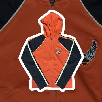 할리 Harley-Davidson 맨투맨 풀 집업 후드티 y2k