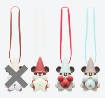 디즈니 크리스마스 릴린린 캡슐 토이 가챠가챠 3종 세트