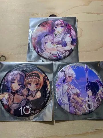 루비님 버그 시스템 BIG 캐릭터 캔뱃지 메이드 카페 한정판 3개