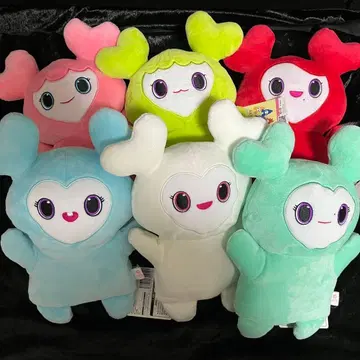 TWICE LOVELYS 봉제 인형 퍼펫 6개 세트