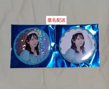 카네무라 미쿠 캔뱃지 레어 & 노멀 키라키라 홀로