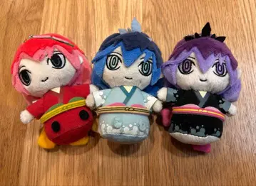 요괴워치 요로즈마트 츠바키히메 햐키히메 후부키히메 핸드폰 클리너 마스코트