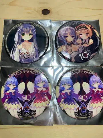 루비님 버그 시스템 BIG 캐릭터 캔뱃지 메이드 카페 한정판 4개