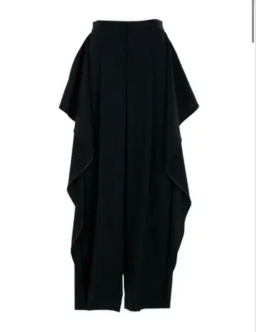 Cygne 사이드 플레어 팬츠 Ron/블랙