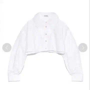 SNIDEL 바리에 크롭 셔츠