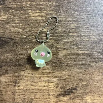 푸르룽! 물방울 밀크 키링 당시품