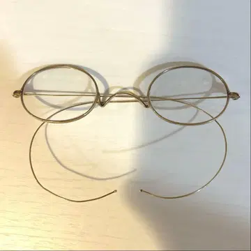 앤티크 안경 안경  골드 금