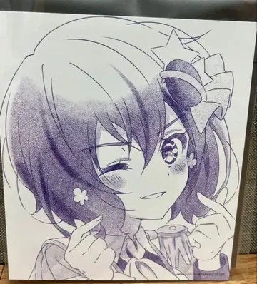 극장판 좀비랜드 사가 특전 미니 색지풍 카드 프랑슈슈 3호 아이