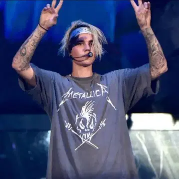 희귀 레어 METALLICA 메탈리카 T셔츠 밴드 투어 T셔츠