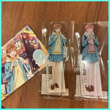 푸른상자 나루토타이야키혼포 콜라보 아크릴 스탠드 세트 덤 포함