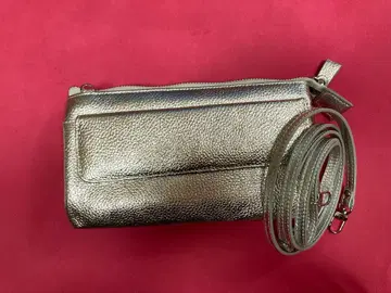 실버 스마트폰/지갑 숄더백
