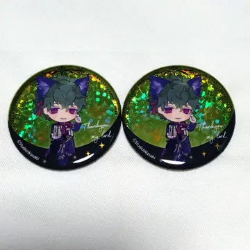 악마고양이 난자타운 하나마루 캔뱃지