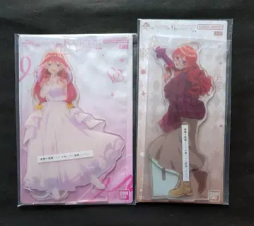 5등분의 신부 1번 복권 나카노 미쿠 F, G상 빅 아크릴 스탠드