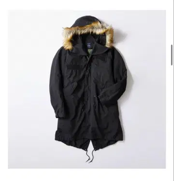 백 넘버 M-65 퍼 모즈 코트 블랙 M